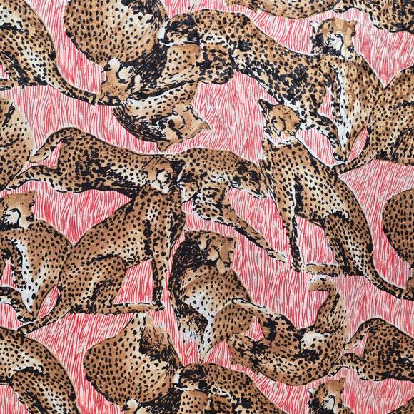 Don Caster Women's Button Up Blouse With Cheetah Design. Size 4. - Picture 10 of 11